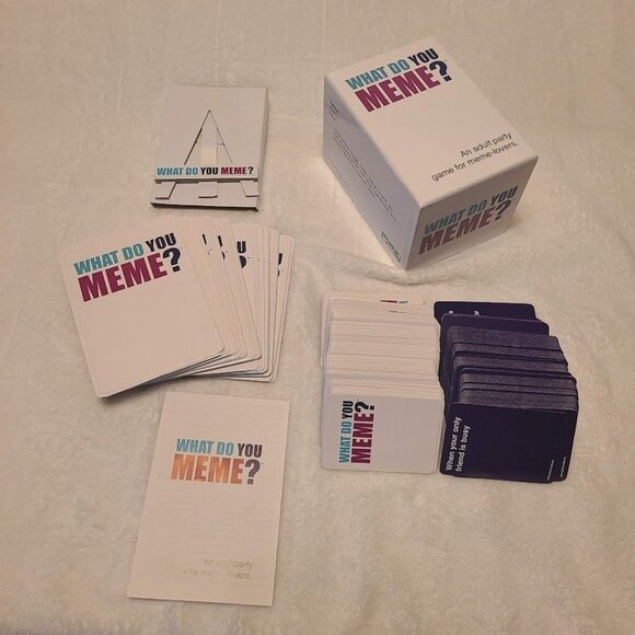 What Do You Meme Adult Party Card Picture Game Complete - Picture 3 of 15